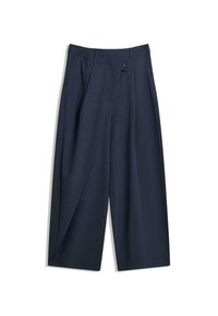 TAILORED FIT WITH CROSSOVER WAIST - Trousers - royal blue
