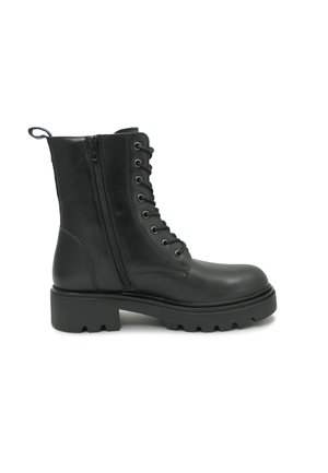 Stivaletti con plateau - nero