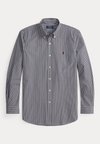 CUSTOM FIT STRIPED STRETCH POPLIN SHIRT - Overhemd - newport navy/white