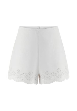 Guess STICKEREI - Shorts - weiß