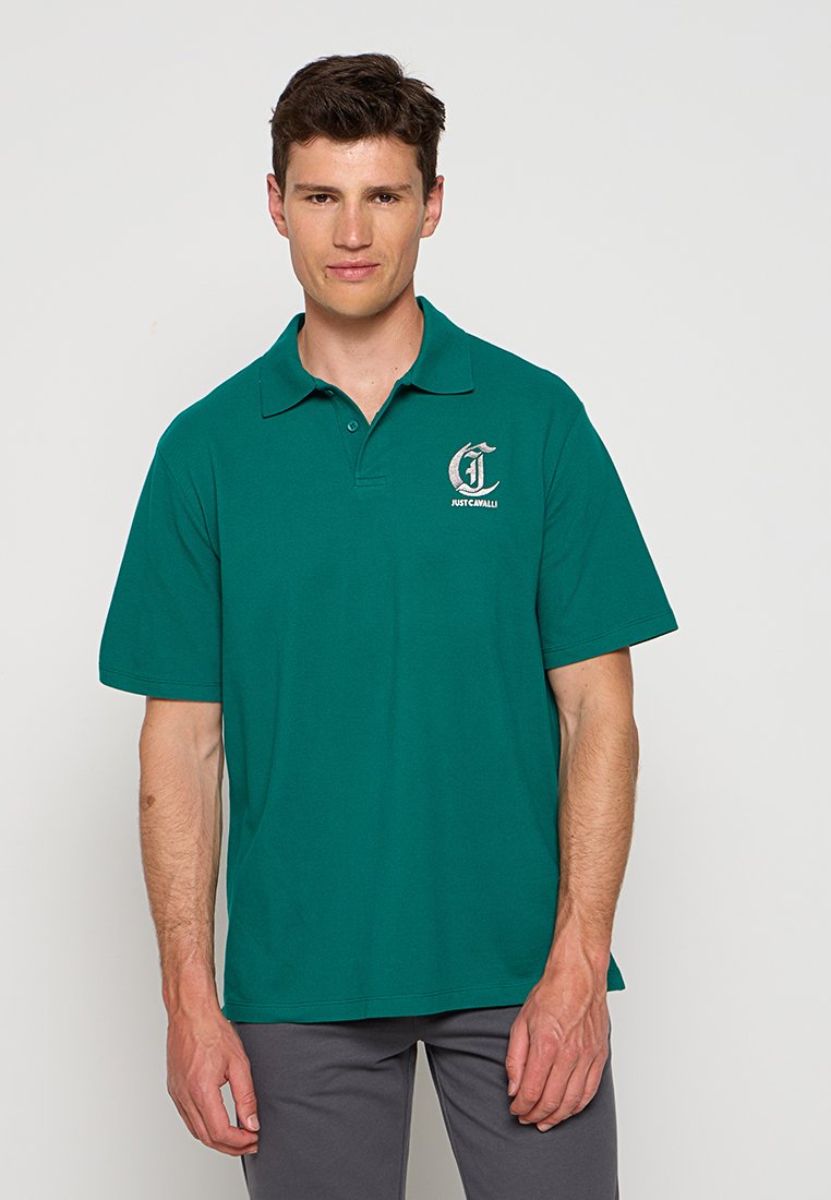 Just Cavalli Poloshirt groen Just Cavalli Poloshirt groen