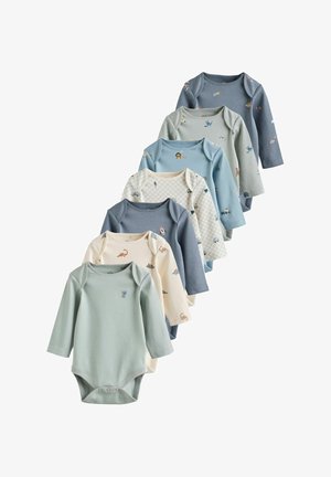 Next, LONG SLEEVE BABY BODYSUIT 7 PACK - Body / Bodystocking - blue character