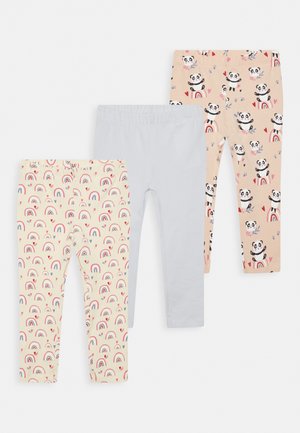 NBFMIPANDA 3 PACK - Leggings - peach whip