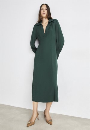 GANT HIGH CUFF DRESS - Vapaa-ajan mekko - tartan green