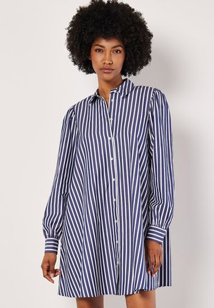Apricot STRIPE  - Shirt dress - navy