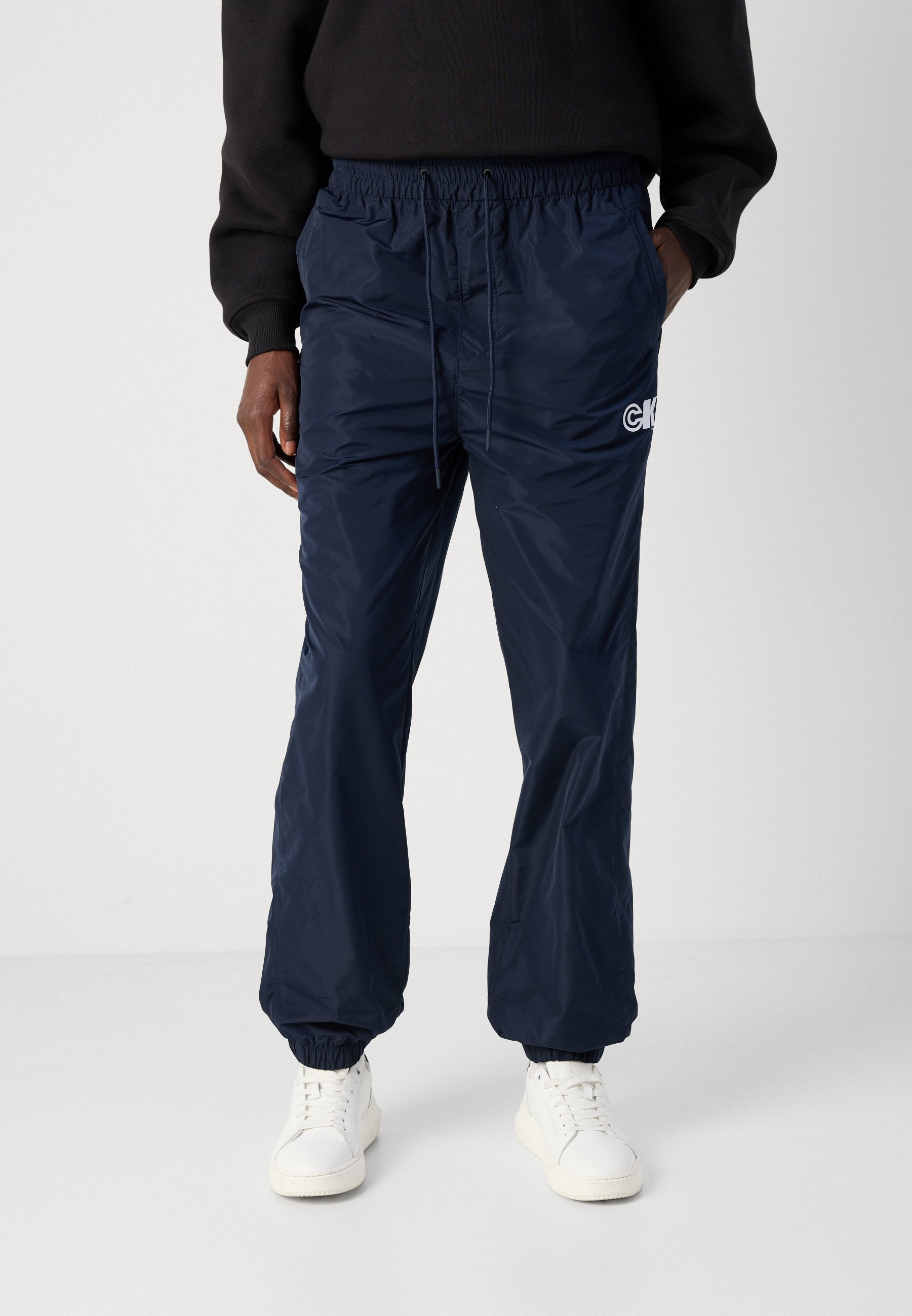 Calvin Klein Jeans PULL ON LOGO JOGGER - Tracksuit bottoms - dark