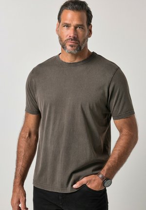 JP1880 T-shirt basique - dark brown