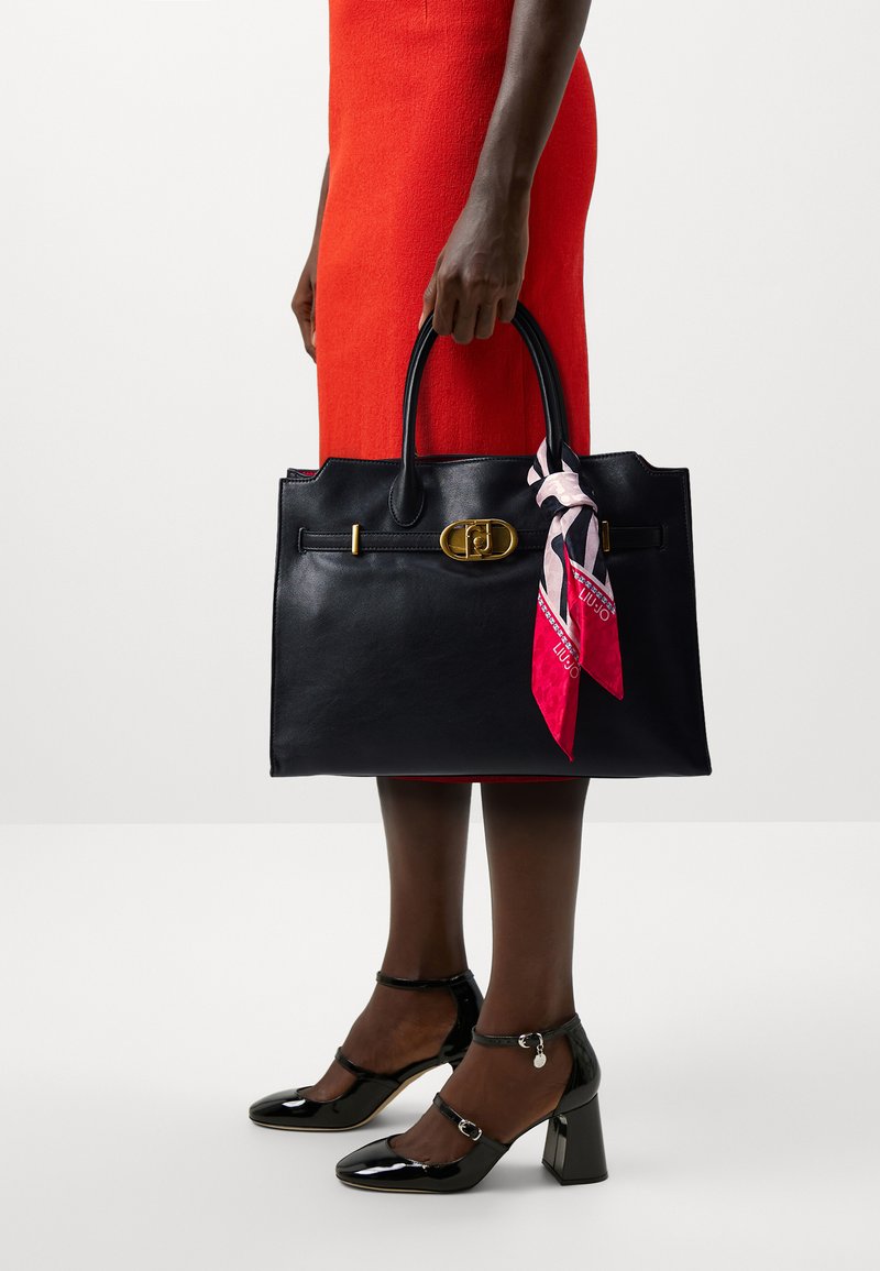 LIU JO SATCHEL - Shopping bag - nero