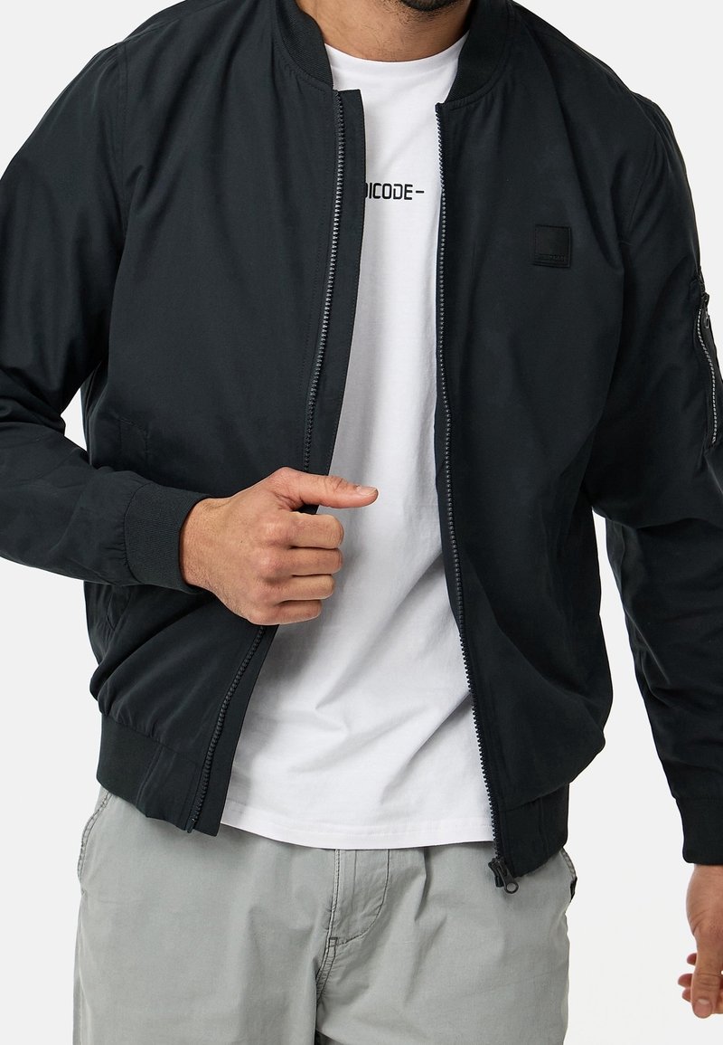 INDICODE JEANS Giubbotto Bomber - black