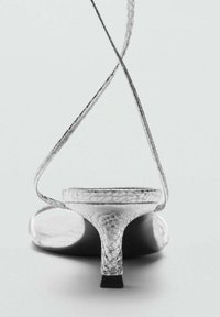 Mango Sandale - silver-coloured