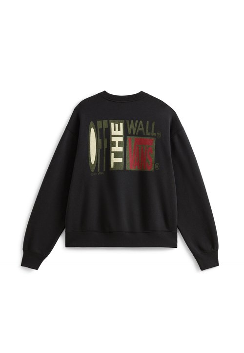 Vans STRETCH STACK CRACKLE CREW - Sudadera - black — photo 6