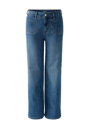Oui, JEANS - Straight leg jeans - bright blue denim