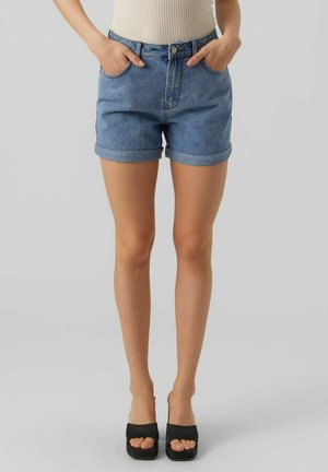 VMZURI MIX NOOS - Shorts vaqueros - medium blue denim
