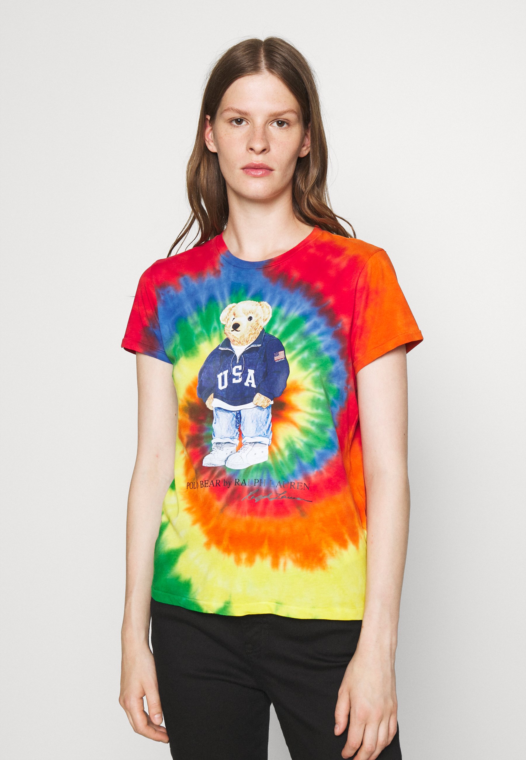 polo tie dye tee