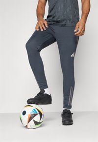 adidas Performance REAL MADRID EU TRAINING PANT - Vereinsmannschaften - dark grey/charcoal/putty mauve