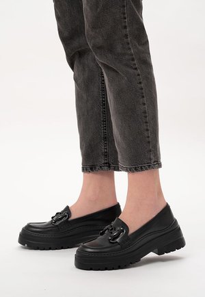 Pantofi slip-on - black