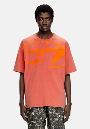 T-BOXT-R21 - Print T-shirt - red