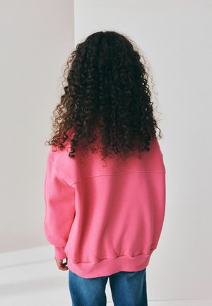 Next, Sweatshirt - pink sequin star