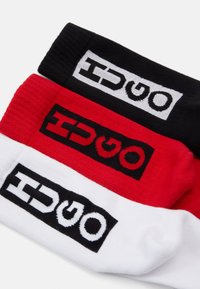 HUGO BACK LABEL 3 PACK - Socks - black