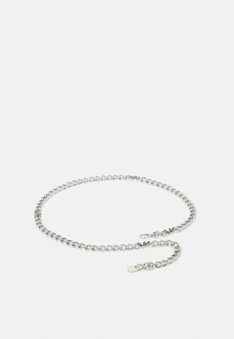 MICHAEL Michael Kors CHAIN BELT WITH ENAMEL Waist belt silvercoloured/black/silvercoloured