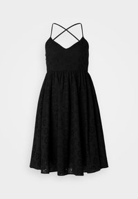JDYHAILEY V NECK SHORT DRESS - Robe de jour - black