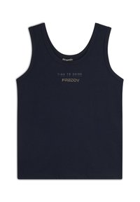 Freddy CON GRAFICA DORATA - Top - dark sapphire