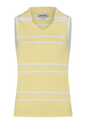 More & More, Top - stripes yellow white