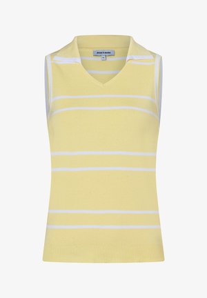 More & More, Top - stripes yellow white