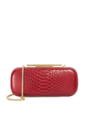 STRUCTURED STRAP - Clutch - red