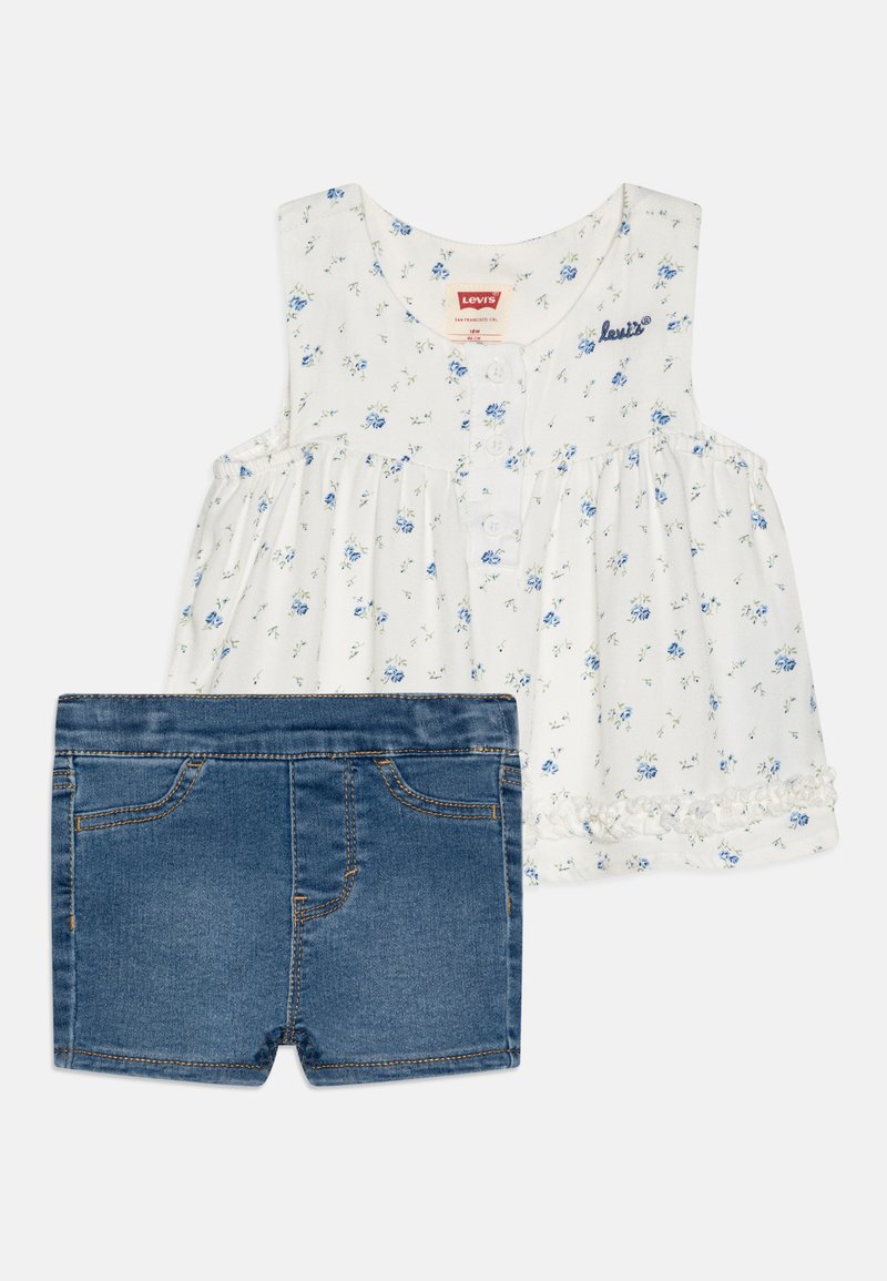 Levi's® - FLORAL TANK AND SHORT SET - Débardeur - white alyssum, Agrandir