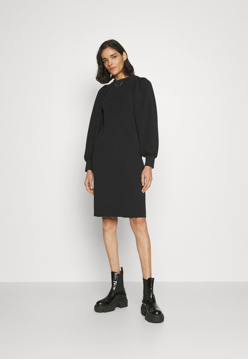 KARL LAGERFELD Jersey dress - black - Zalando.ie
