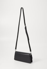ONLY ONLMELANIA SHOULDERBAG - Borsa a mano - black/silver-coloured