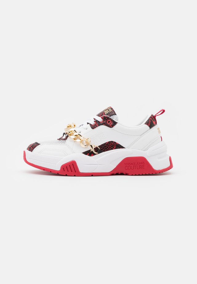 Sneakers laag - multicolor/white/red