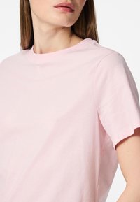 Pieces PCRIA SOLID TEE - T-paita - pink-a-boo