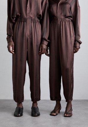 Sunnei ELASTIC PANTS UNISEX - Pantalon classique - brown