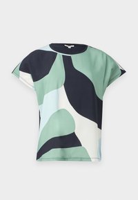 Potiskana majica - faded green
