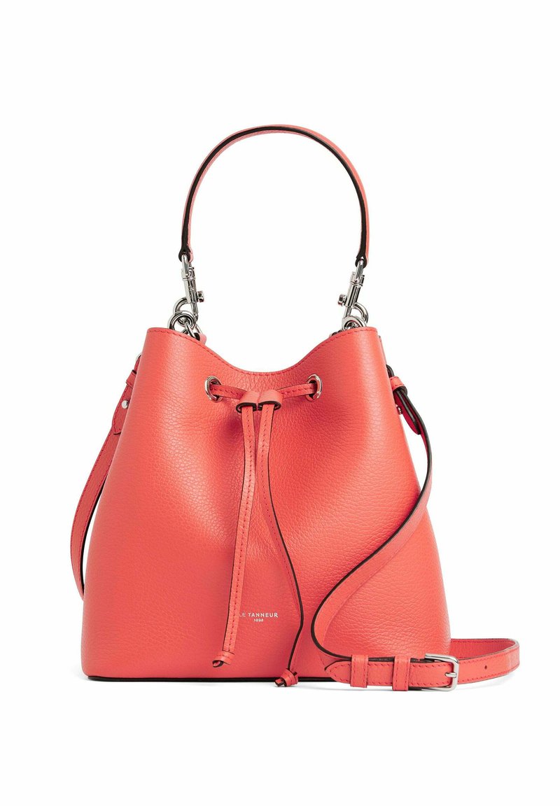 LE TANNEUR sac seau Louise en cuir grainé
