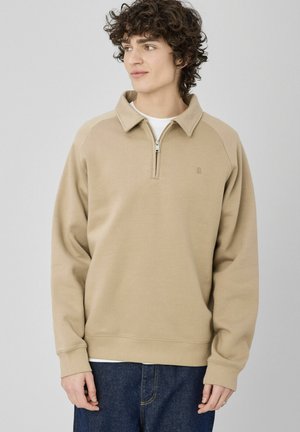 COL RAGLAN - Sweatshirt - camel