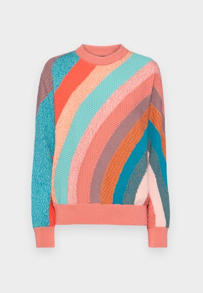PS Paul Smith WOMENS CREW NECK SWEATER - Stickad tröja - multicolored