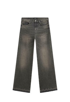 MID-RISE BELL BOTTOM  - Jeans Straight Leg - grey