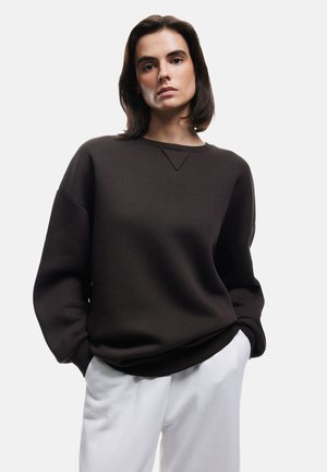 Sweatshirt - brown