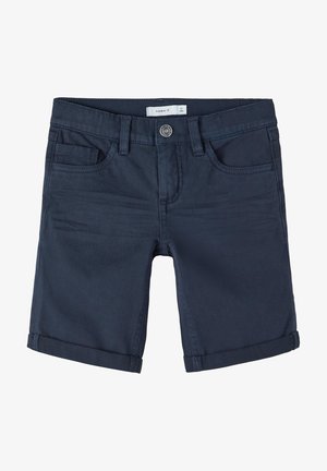 NKMSOFUS TWIISAK - Denimshorts - dark sapphire