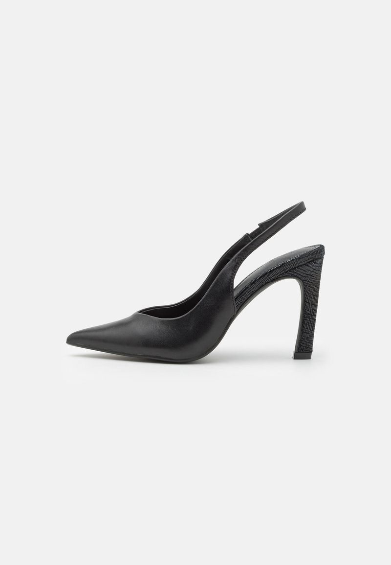 Zign LEATHER - Høye hæler - black