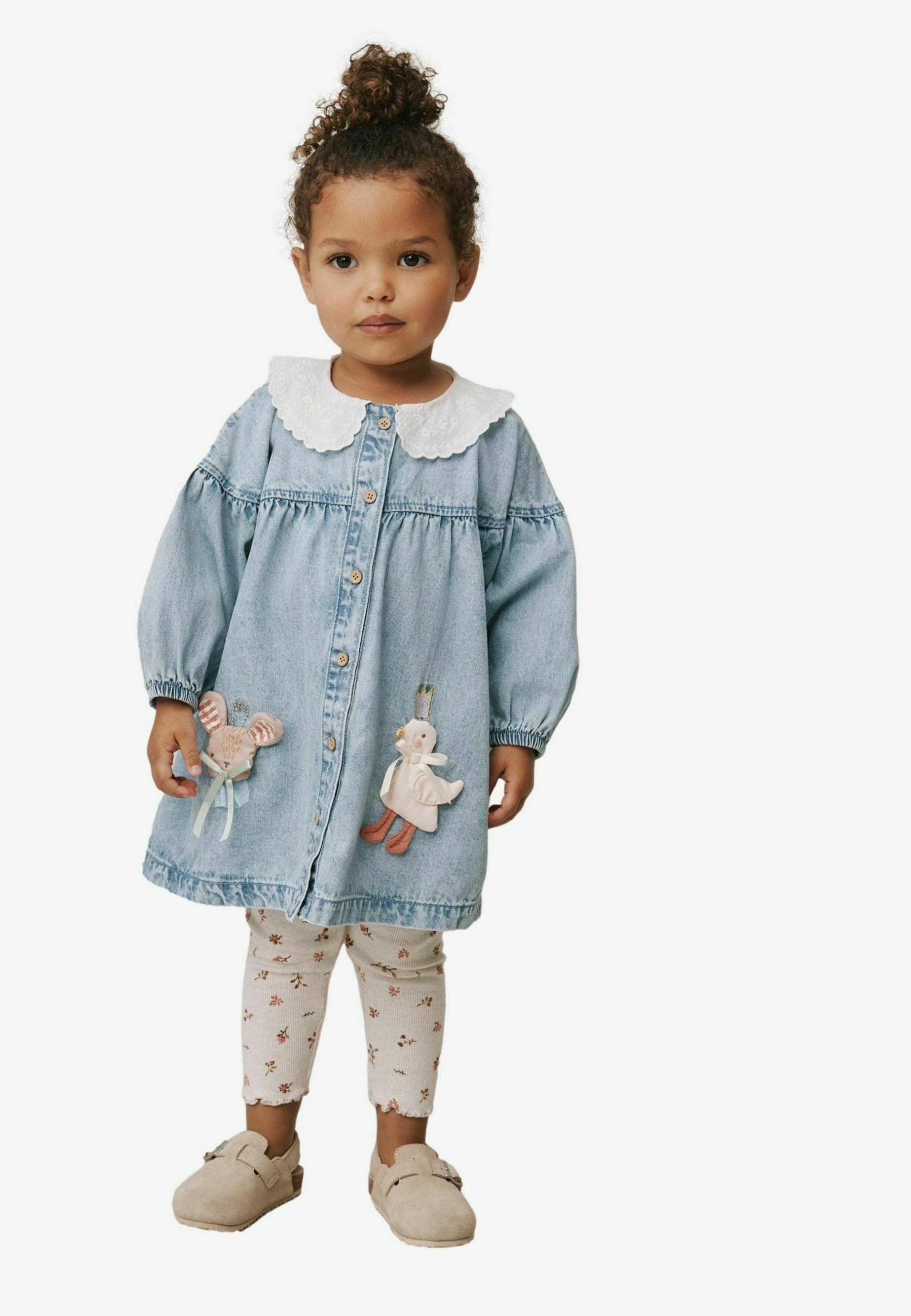 denim dress with leggings Kembra Weightless in Magnify XL / Magnify 17% poly So happy I can finally