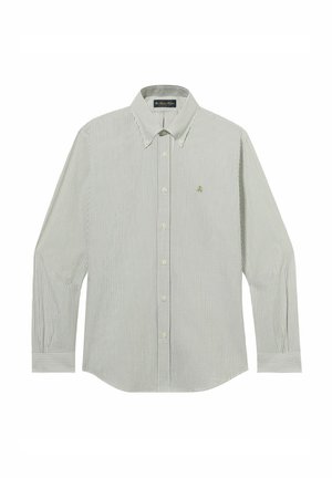 Brooks Brothers REGULAR FIT SEERSUCKER SHIRT WITH BUTTON DOWN COLLAR - Overhemd - sage