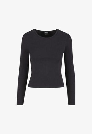 Urban Classics, HEAT SLIM SLONGSLEEVE - Pikkade varrukatega topp - black