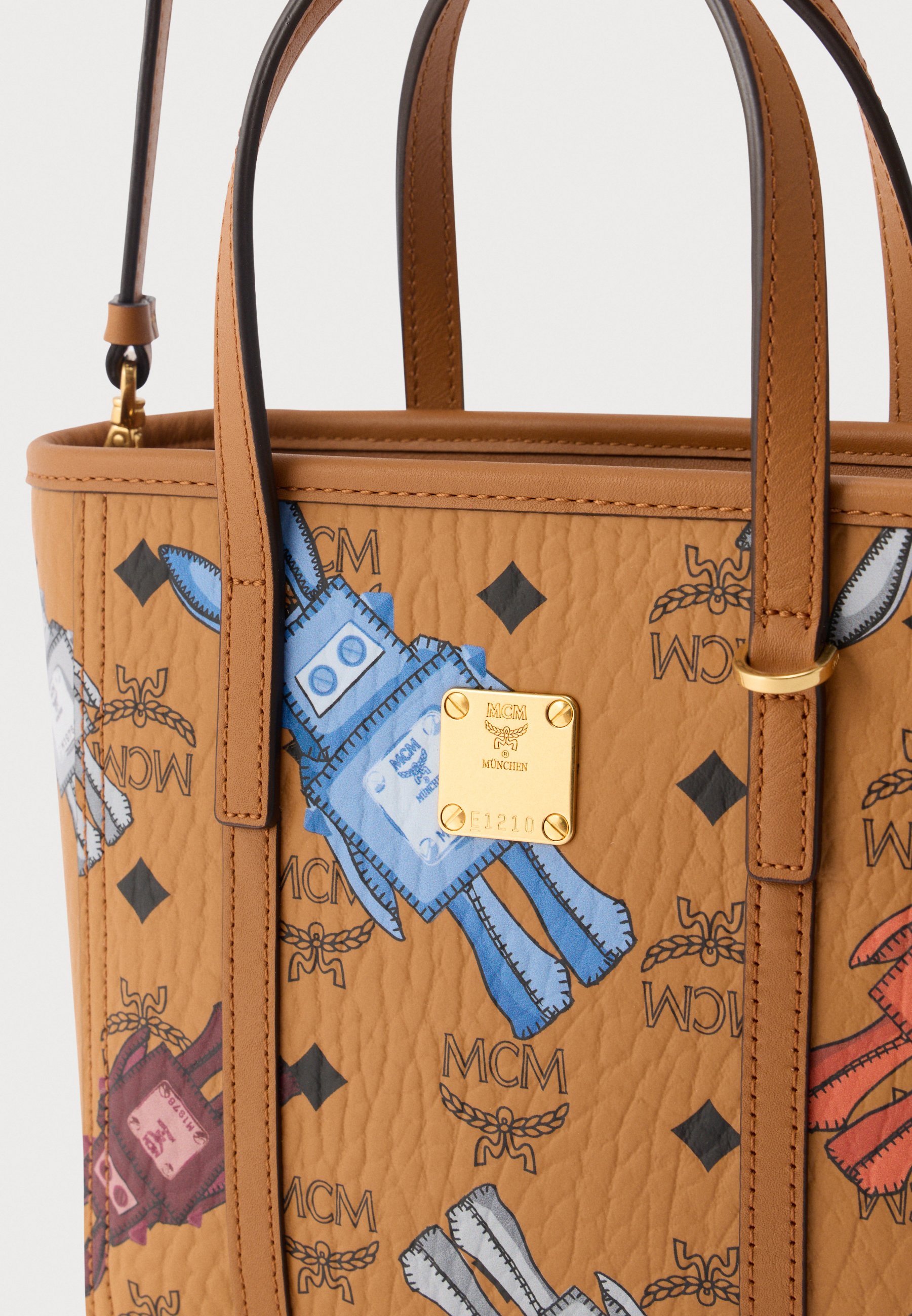 MCM TONI VI SHOPPER - Handbag - cognac - Zalando.ie
