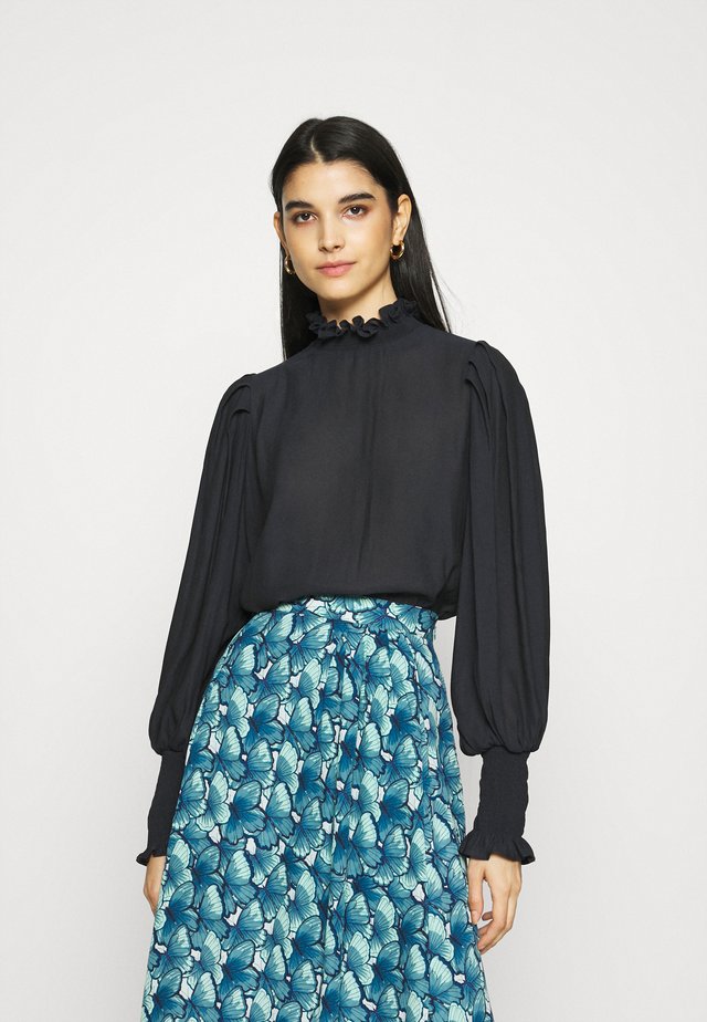 FLORENZA BLOUSE - Bluser - black