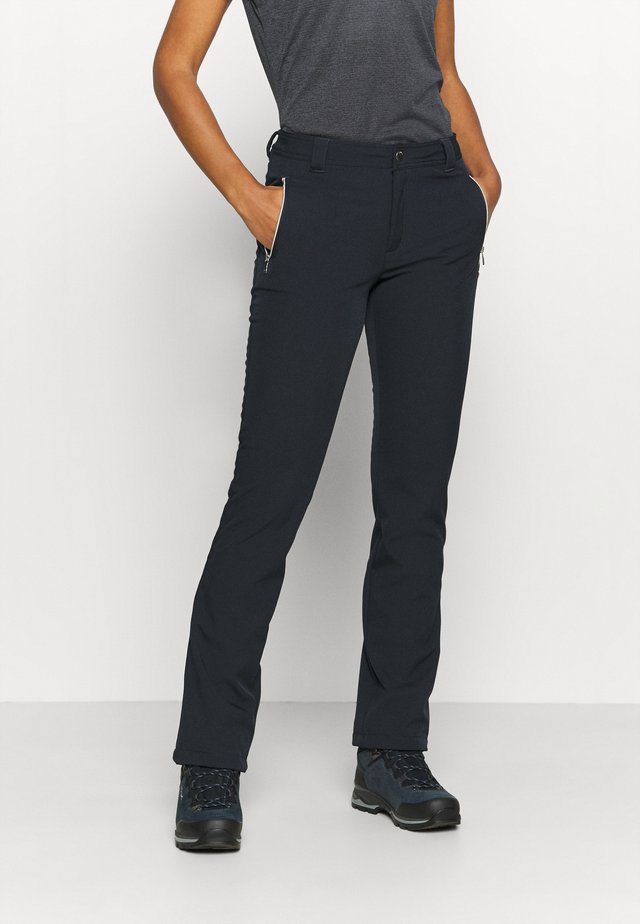 EROTTAJA - Pantalones montañeros largos - dark blue