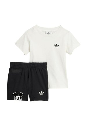 SET DISNEY MICKEY MOUSE - T-shirt con stampa - white black